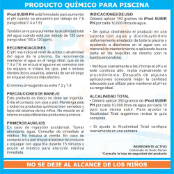 Subir pH 10 Kg