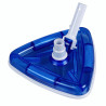 Barredora triangular con cepillos