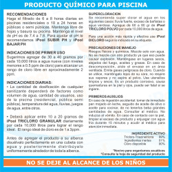 Tricloro Granular 4 Kg